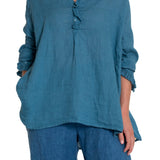 Amber - Linen S10 - Linen Tops CP Shades lagoon