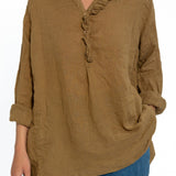 Amber - Linen S10 - Linen Tops CP Shades alloy