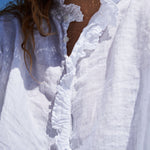 Amber - Linen S10 - Linen Tops CP Shades white