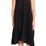 Freida - Linen S50 - Linen Dresses CP Shades black