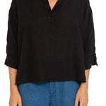 Gigi - Linen S10 - Linen Tops CP Shades black