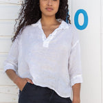 Gigi - Linen S10 - Linen Tops CP Shades white
