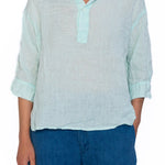 Gigi - Linen S10 - Linen Tops CP Shades aqua