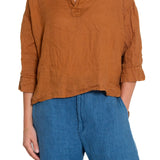 Gigi - Linen S10 - Linen Tops CP Shades cinnamon