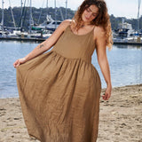 Hazel - Linen S50 - Linen Dresses CP Shades alloy
