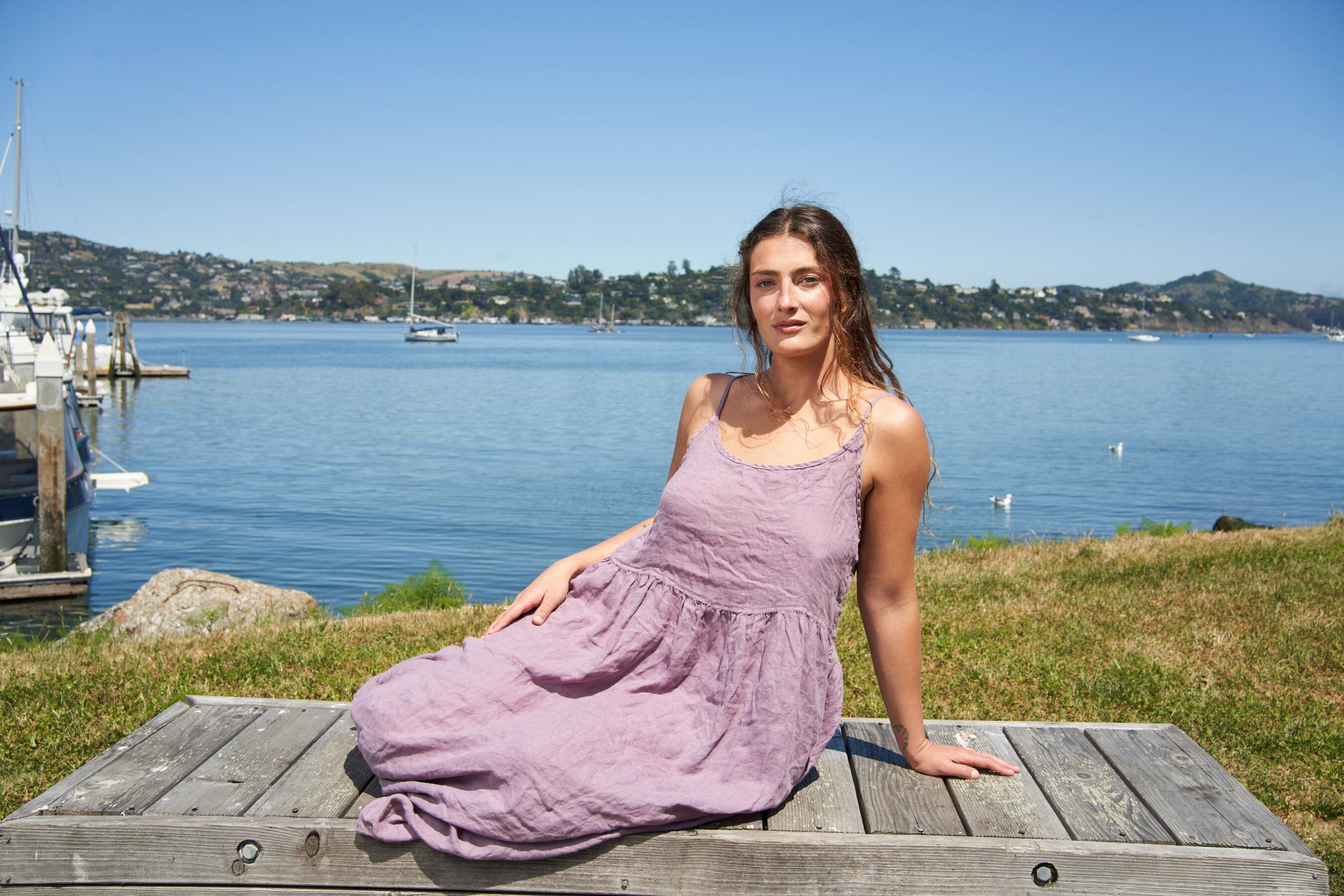 Hazel - Linen S50 - Linen Dresses CP Shades 