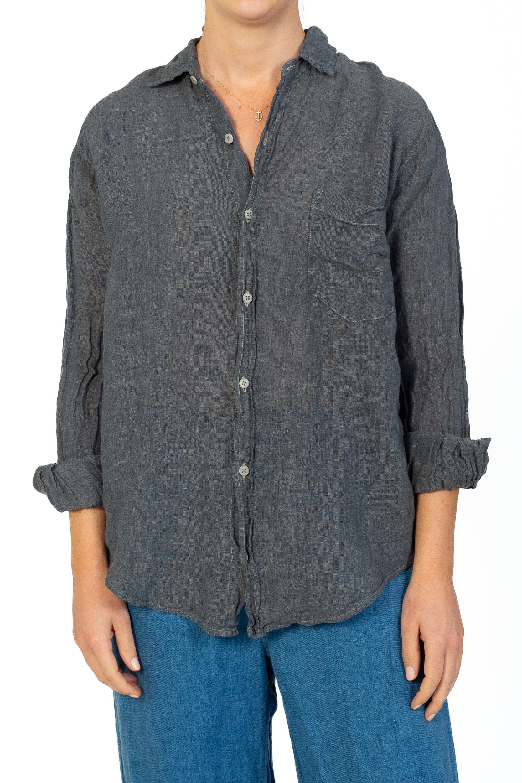 Joss - Chambray Linen S90 - 162 Sale CP Shades pebble 162