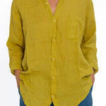 Joss - Linen S10 - Linen Tops CP Shades chartreuse
