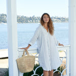 Kira - Yarn Dyed Linen S50 - Linen Dresses CP Shades 