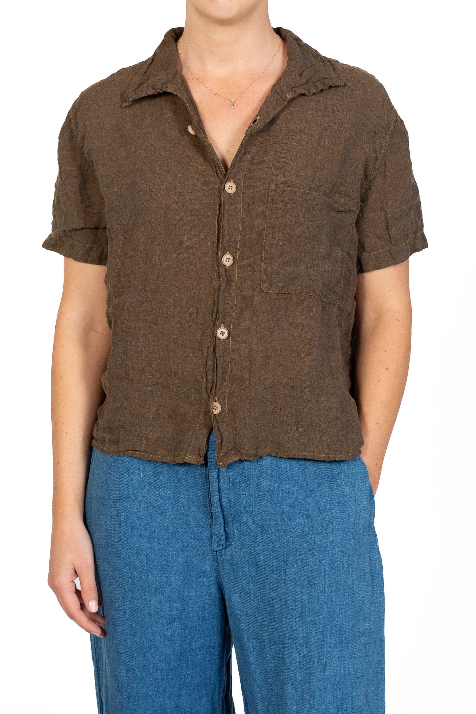 Nic - Chambray Linen S90 - 162 Sale CP Shades alloy 162