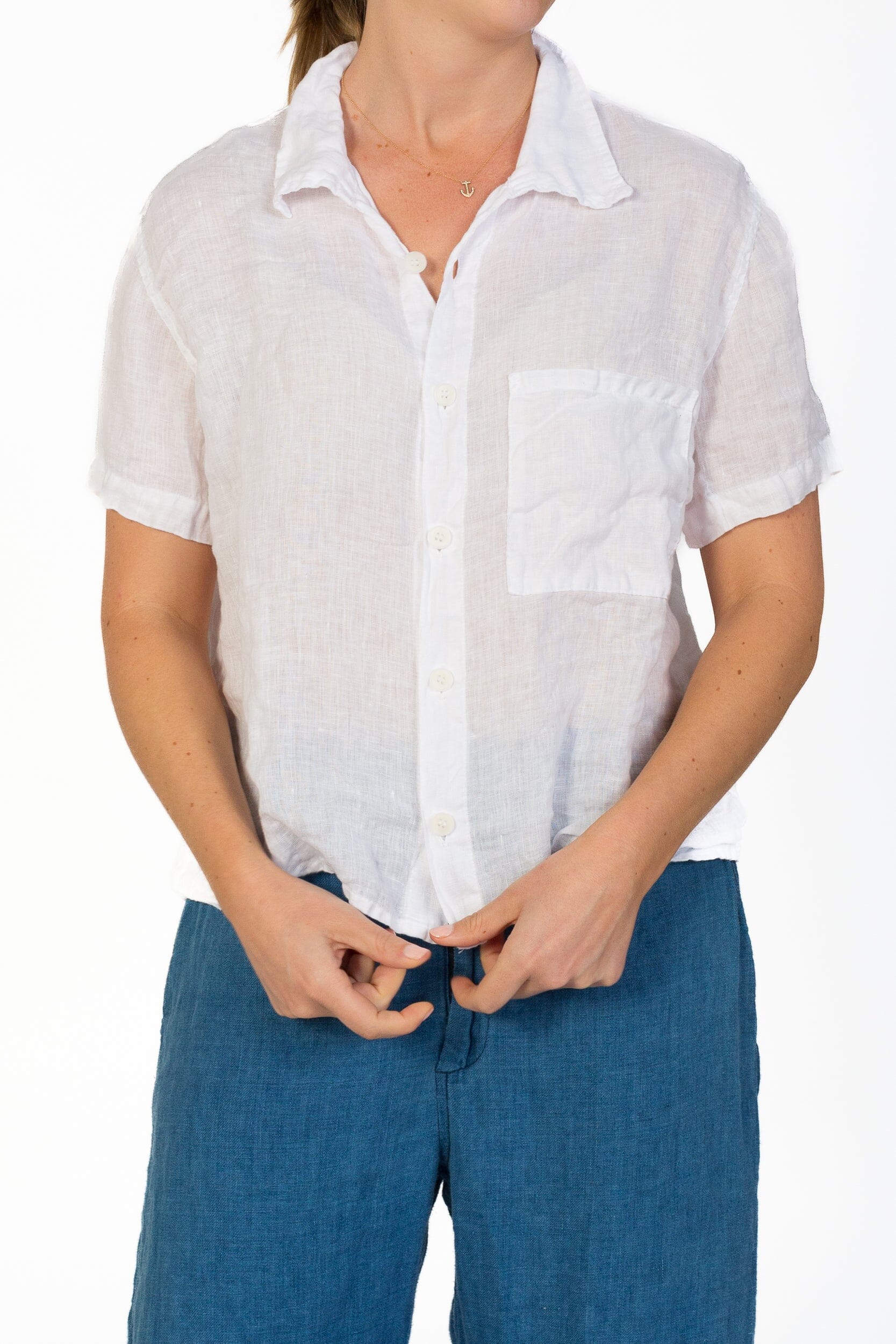 Nic - Linen S10 - Linen Tops CP Shades white