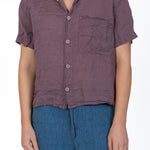 Nic - Linen S10 - Linen Tops CP Shades puce