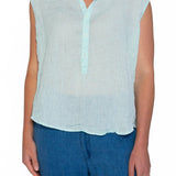 Patti - Linen S10 - Linen Tops CP Shades aqua