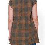 Regina Cap Sleeve - Yarn Dye Linen S91 - Yarn Dyed Linen Sale CP Shades 
