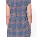 Regina Cap Sleeve - Yarn Dye Linen S91 - Yarn Dyed Linen Sale CP Shades 
