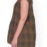 Regina Cap Sleeve - Yarn Dye Linen S91 - Yarn Dyed Linen Sale CP Shades 