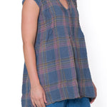Regina Cap Sleeve - Yarn Dye Linen S91 - Yarn Dyed Linen Sale CP Shades 