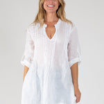Regina - Linen S10 - White Linen Tops CP Shades 