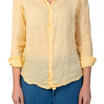 Romy - Linen S10 - Linen Tops CP Shades melon