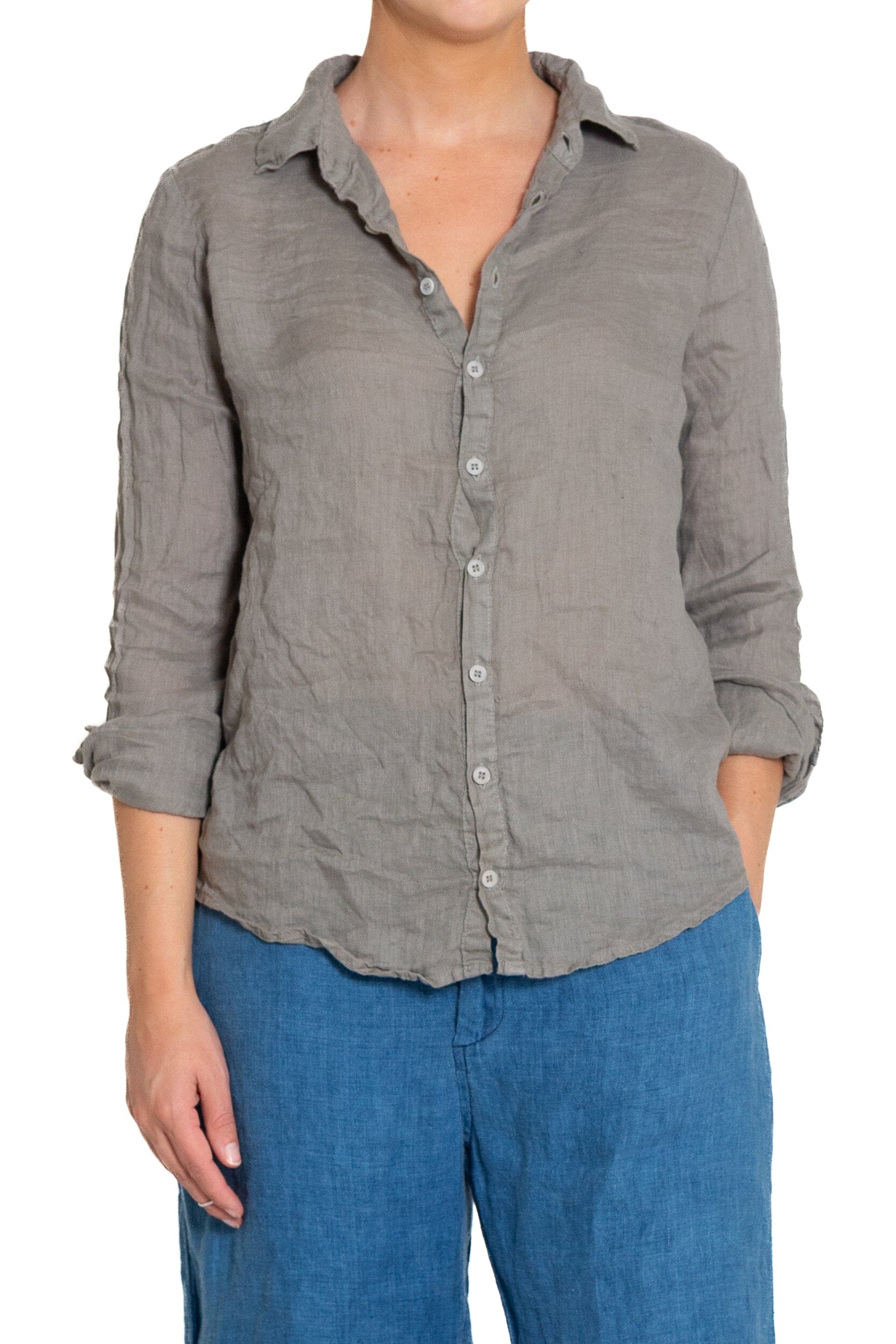 Romy - Linen S10 - Linen Tops CP Shades pebble