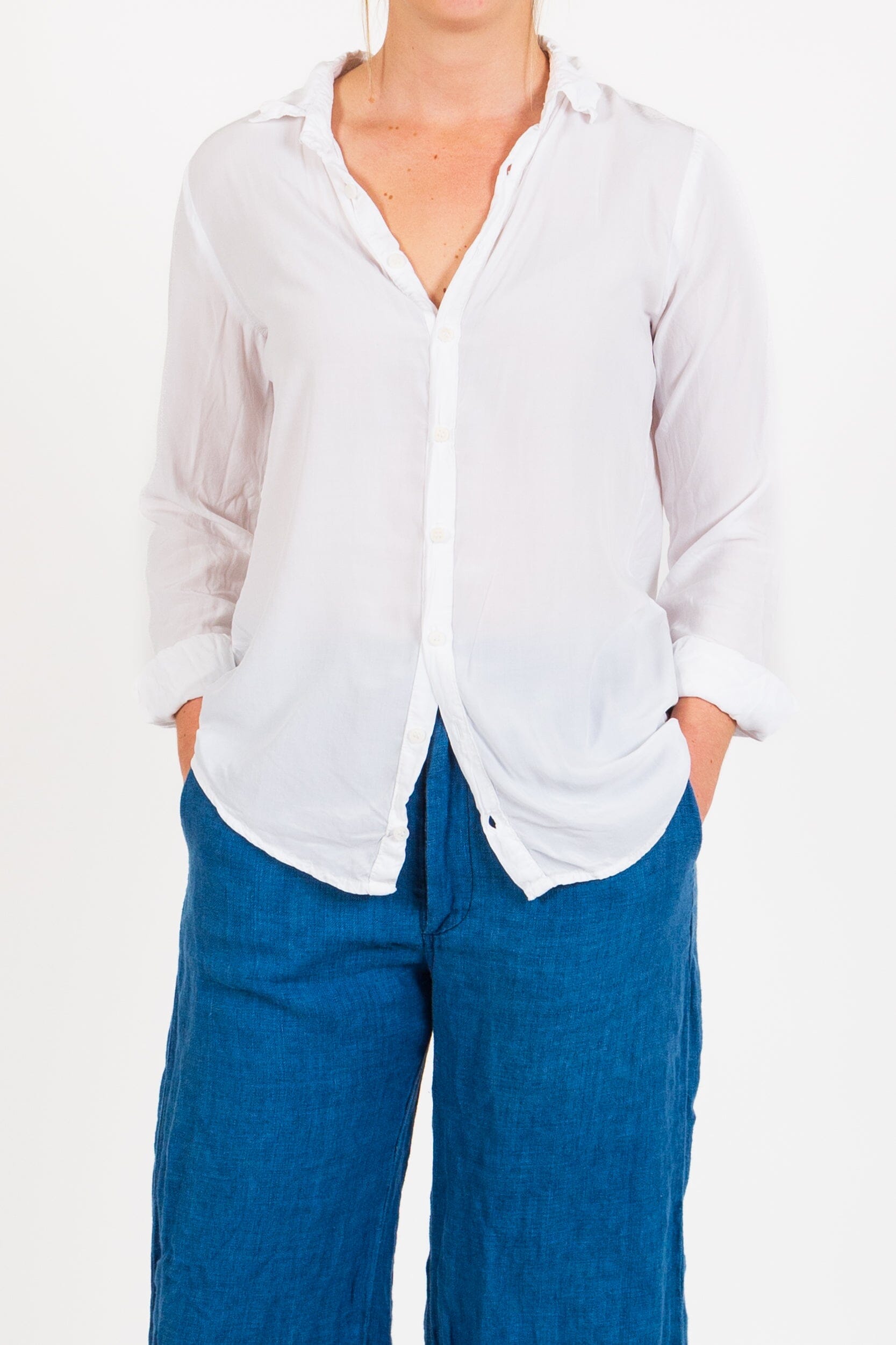 Romy - Rayon Gabardine S2 - Rayon CP Shades white 709
