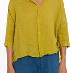 Rooney - Linen S10 - Linen Tops CP Shades chartreuse