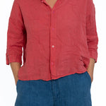 Rooney - Linen S10 - Linen Tops CP Shades redwood