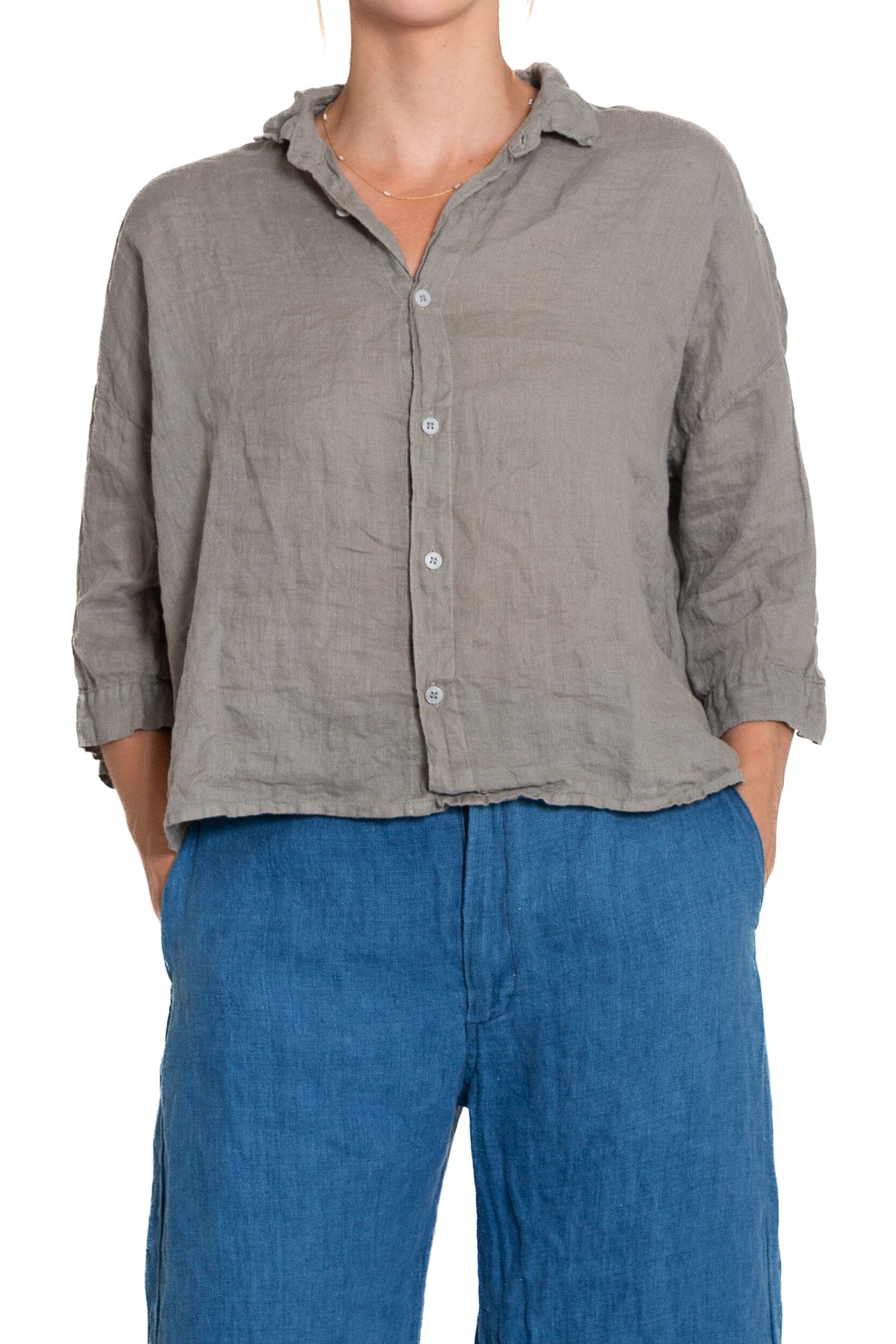Rooney - Linen S10 - Linen Tops CP Shades pebble