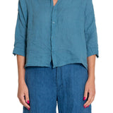 Rooney - Linen S10 - Linen Tops CP Shades lagoon