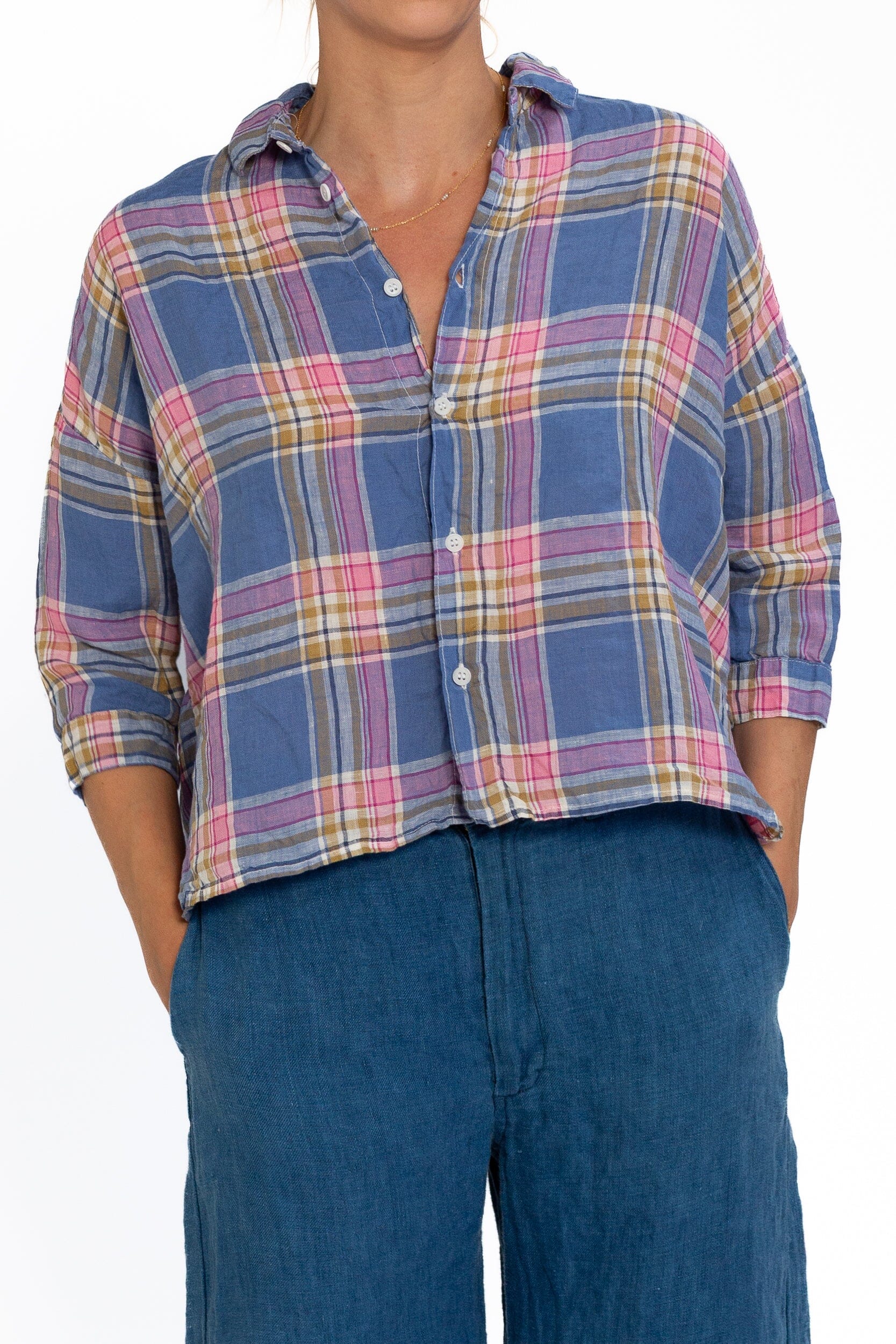 Rooney - Yarn Dyed Linen S91 - Yarn Dyed Linen Sale CP Shades 