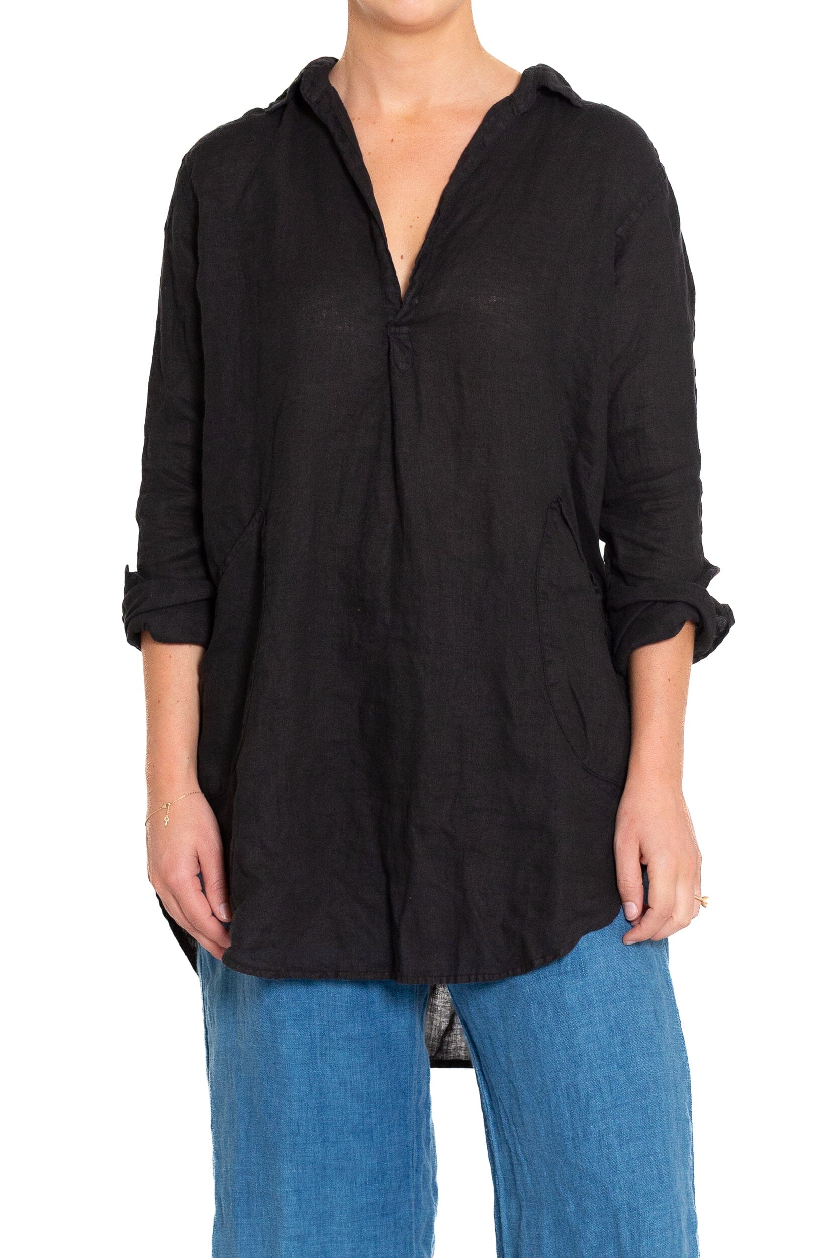 Teton - Linen S10 - Linen Tops CP Shades black