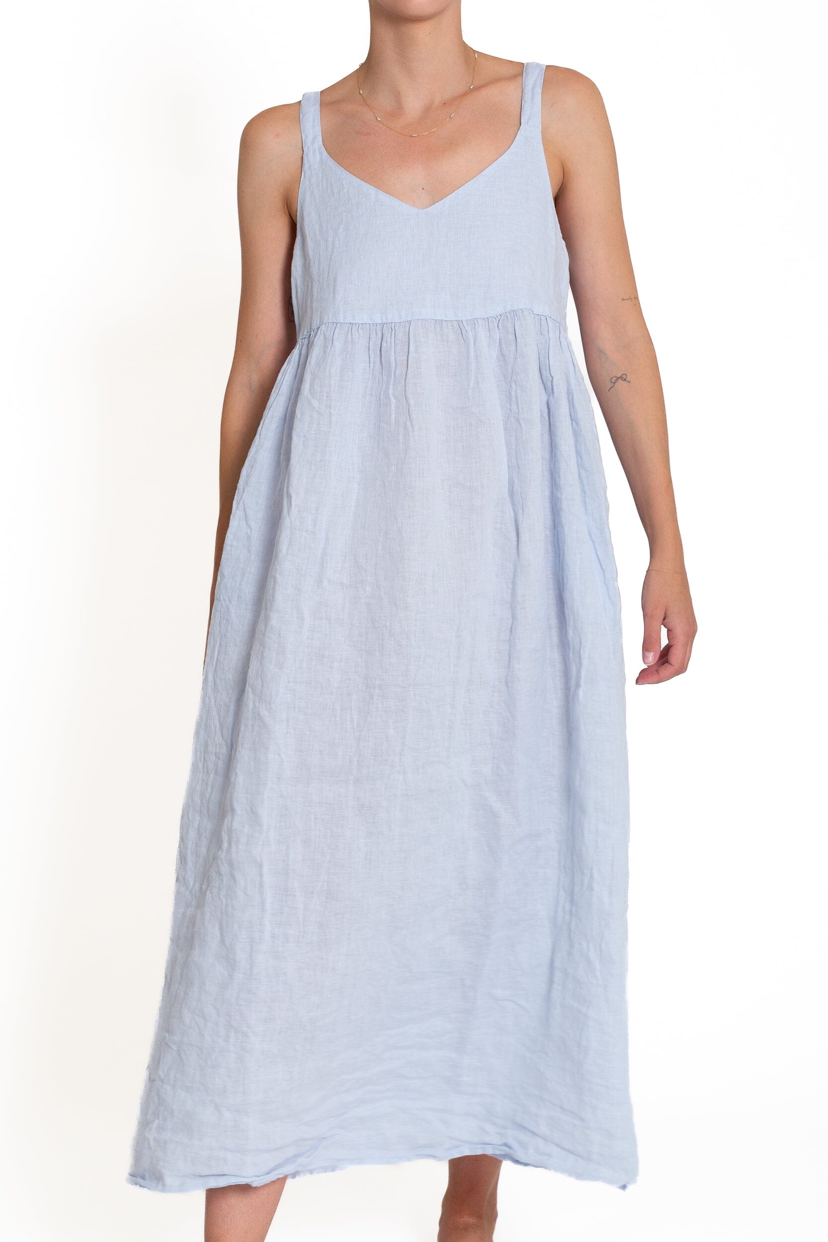 Violette - Linen S50 - Linen Dresses CP Shades mist